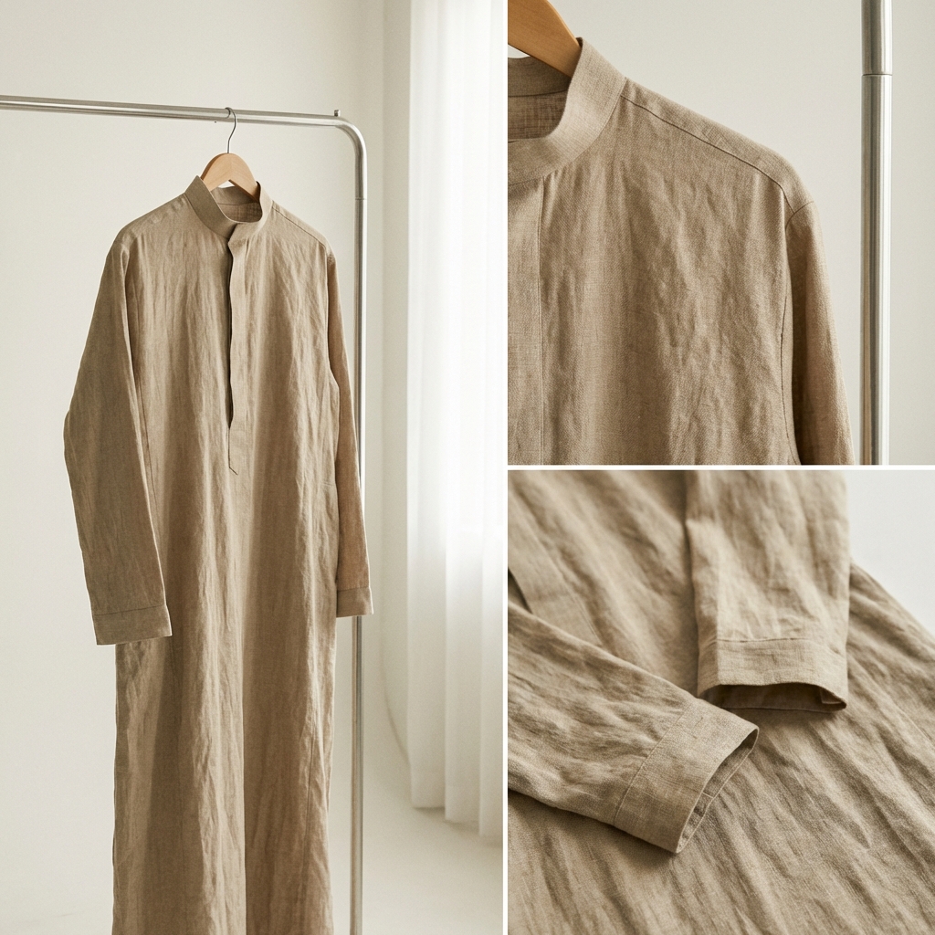 Classic Linen Thobe